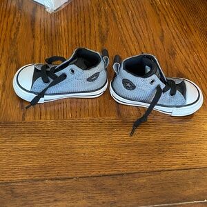 Converse All Star Unisex Chuck Taylor Gray Black Street Mid Top sneakers